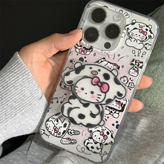 เคสโทรศัพท์มือถือ TPU ลายวัว สองชั้น สําหรับ iPhone 14 Pro max 13 Pro max