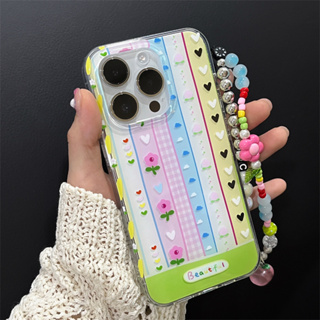 เคสโทรศัพท์มือถือ TPU ลายดอกไม้ สองชั้น สําหรับ iPhone 14 Pro max 13 Pro max