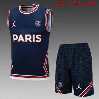 เสื้อกีฬาบาสเก็ตบอล ลายทีมชาติไทย Paris Saint-Germain 2023/2024 สีฟ้า