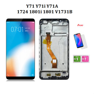 หน้าจอสัมผัส LCD พร้อมกรอบ สําหรับ VIVO Y71 Y71i Y71A 1724 1801i 1801 V1731B