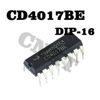 1 ชิ้นต้นฉบับใหม่ CD4017BE CD4017 DIP16 จำนวนทศนิยม / ตัวแยก Logic IC