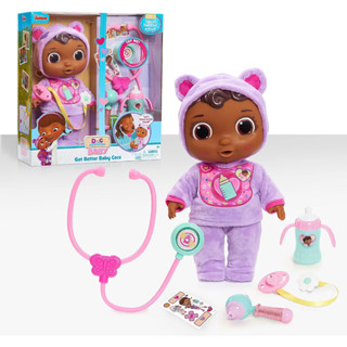 Doc McStuffins Disney Junior Get Better Baby Cece Doll with Lights and Sounds Stethescope and Doctor Accessories, by Just Play Doc McStuffins Disney Junior Get Better Baby Cece ตุ๊กตา พร้อมไฟ และเสียง กล้องโทรทรรศน์ และอุปกรณ์เสริมหมอ สําหรับเด็ก