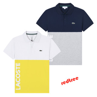 เสื้อคอปกปัก POLO เสื้อโปโลแขนสั้น Lacoste เสื้อโปโล