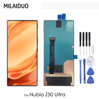 Amoled อะไหล่ซ่อมแซมหน้าจอสัมผัส LCD 6.8 นิ้ว สําหรับ ZTE Nubia Z50 Ultra NX712J