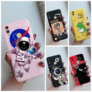 เคสโทรศัพท์ซิลิโคน TPU แบบนิ่ม ลายนักบินอวกาศ สําหรับ Honor 8C Honor 8C BKK-LX2 BKK-LX1