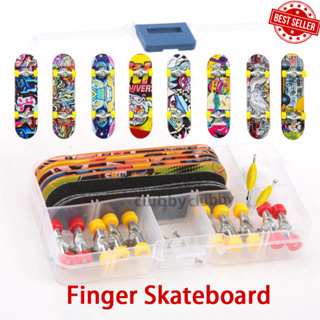 สเก็ตบอร์ดปลายนิ้ว mini finger skateboard ชุดสเก็ตบอร์ด เกมการศึกษาสำหรับเด็กของเล่นของขวัญวันเกิด