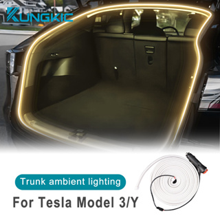 แถบไฟ LED 20-23 อุปกรณ์เสริม สําหรับรถยนต์ Tesla Model3 18-23 ModelY