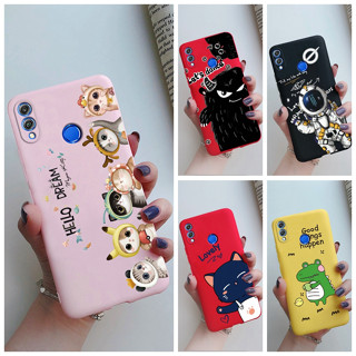 เคสโทรศัพท์มือถือ ซิลิโคนนิ่ม กันกระแทก พิมพ์ลายการ์ตูน สําหรับ Honor 8X