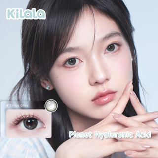 คอนแทคเลนส์ สีเทา /ม่วง  Kilala  [14.2]  บิ๊กอาย รายวัน (10 เลนส์ /5 คู่) Gray /Purple Daily Contact Lenses