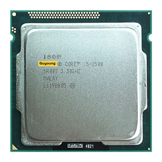 โปรเซสเซอร์ CPU YZX Core i5 2500 i5-2500 3.3 GHz Quad-Core Quad-Thread 6M 95W LGA 1155