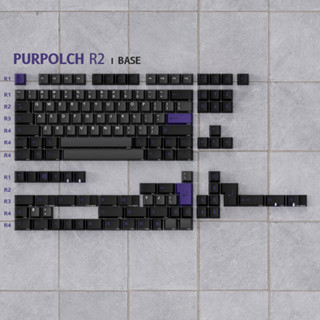 Kbdfans PBTFANS PURPOLCH R2 ปุ่มกดคีย์บอร์ด