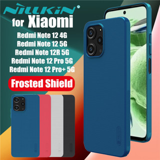 Xiaomi Redmi Note 12 12R Pro Pro+ Plus 5G Nillkin เคส PC แข็ง ป้องกันด้านหลัง