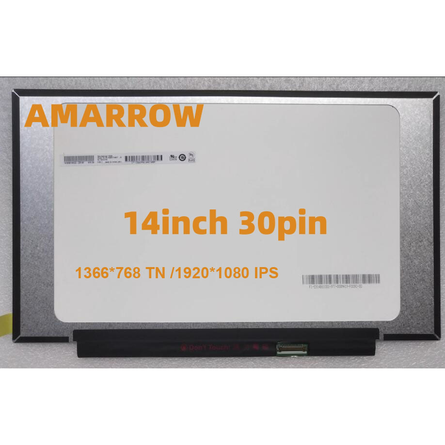 หน้าจอ Lcd สําหรับ HP 440 G6 440 G7 445 G6 B140XTN07.2 LP140WF8-SPR9 NT140WHM-N43 N140BGA-EA4 B140XT