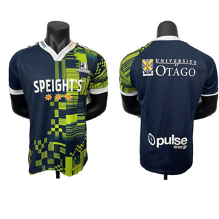 2022 Highland Man Training Wear รักบี้เสื้อยืดแขนสั้นสบายสำหรับผู้ใหญ่