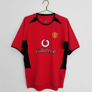 เสื้อกีฬาแขนสั้น ลายทีมชาติฟุตบอล Manchester Union 2002/04 ชุดเหย้า สไตล์เรโทร