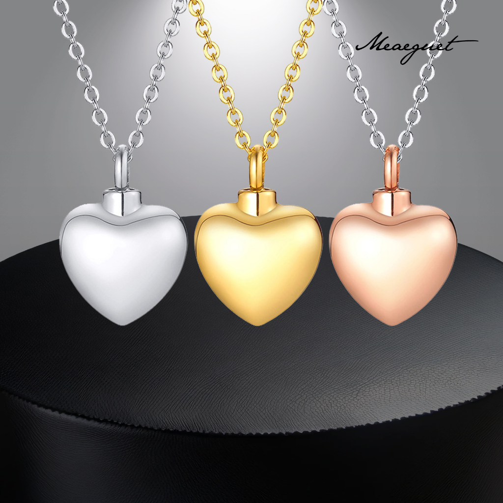 Meaeguet Urn Ashes จี้ช่องทางฟิลเลอร์ KitJewelry สร้อยคอ