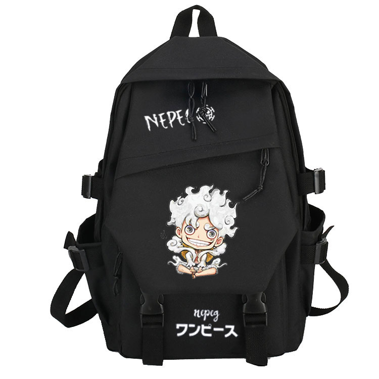 กระเป๋านักเรียนแบรนด์ร่วม Sun God Luffy GEAR 5 Ace รูปที่ 7