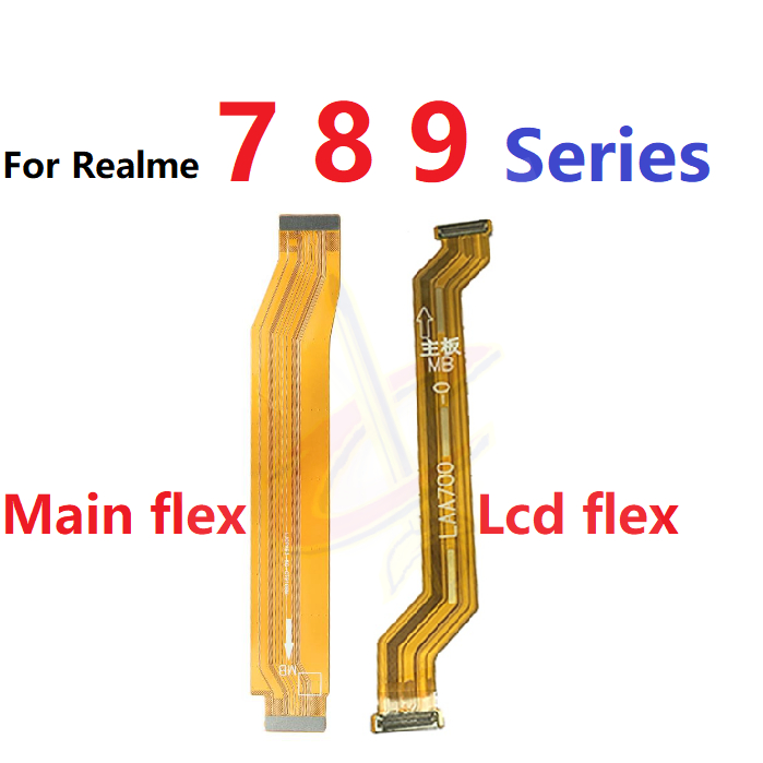 แพรต่อจอ แพรต่อบอร์ด (Board Flex) สําหรับ Oppo Realme 7i 8i 9i 7 8 Pro 9 Pro Pro+ 8S 5G