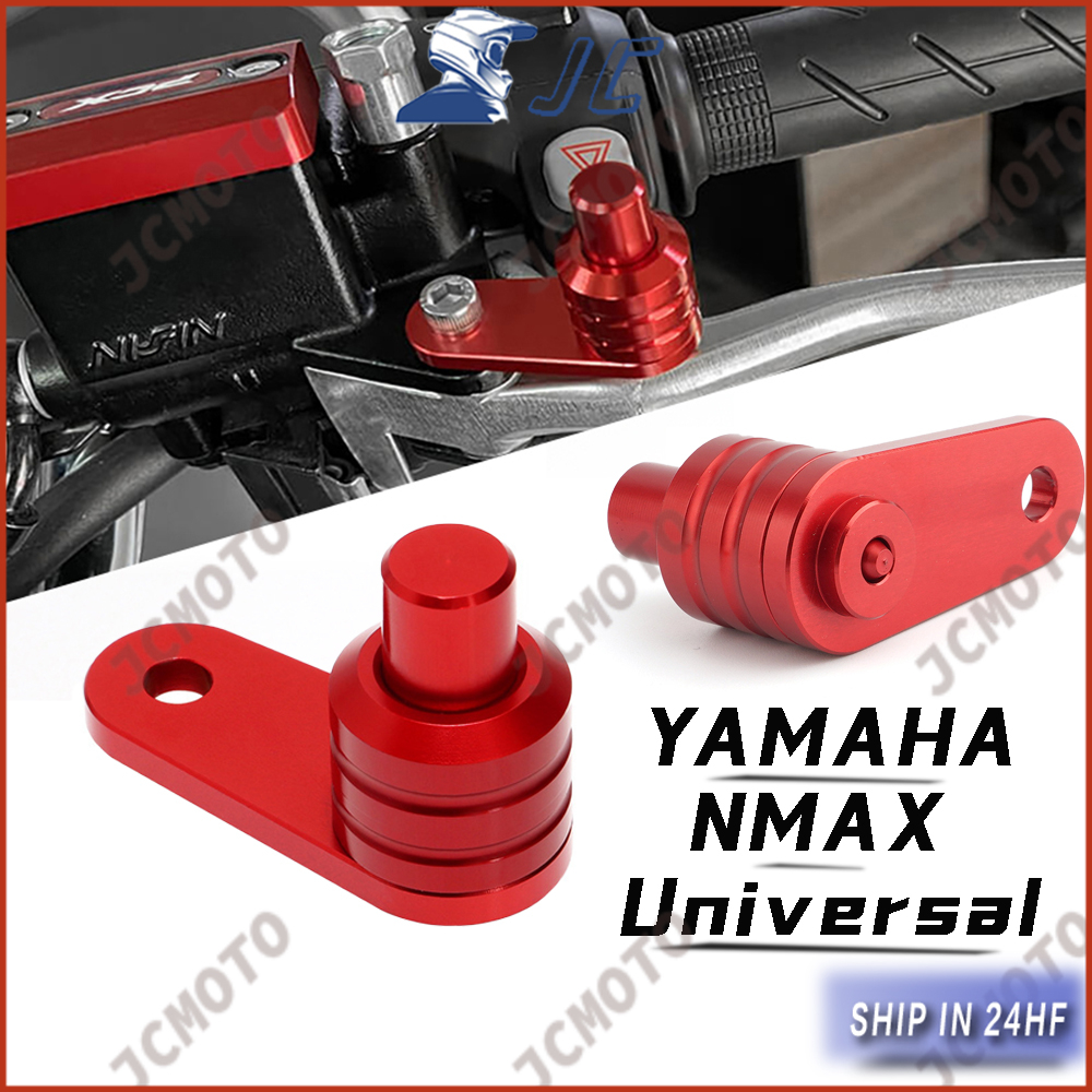 สําหรับ YAMAHA NMAX V1 V2 V3 Turbo NMAX 155/125 รถจักรยานยนต์ที่จอดรถเบรคสวิทช์ CNC อลูมิเนียมรถจักรยานยนต์เบรค Lever ที่จอดรถล็อคจับ