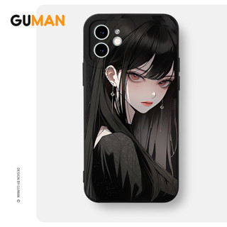 Guman เคสไอโฟน เคสซิลิโคนนุ่มกันกระแทกการ์ตูนน่ารักตลก เคสโทรศัพท์ Compatible for iPhone 14 13 12 11 Pro Max SE 2020 X XR XS 8 7 6 6S Plus พลัส XYB2138