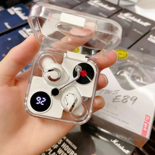 E89 HiFi หูฟังบลูทูธไร้สาย TWS ขนาดเล็ก พร้อมไมโครโฟนสเตอริโอเกม แนวเรโทร