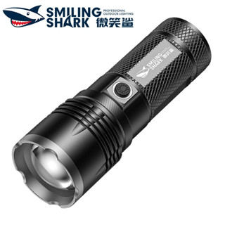 Smilingshark SD8100 ไฟฉาย led 6000lm Type-C 10 โหมด กันน้ํา ชาร์จซ้ําได้ สีขาว สีเหลือง สําหรับตั้งแคมป์ เดินป่า ทํางานกลางแจ้ง