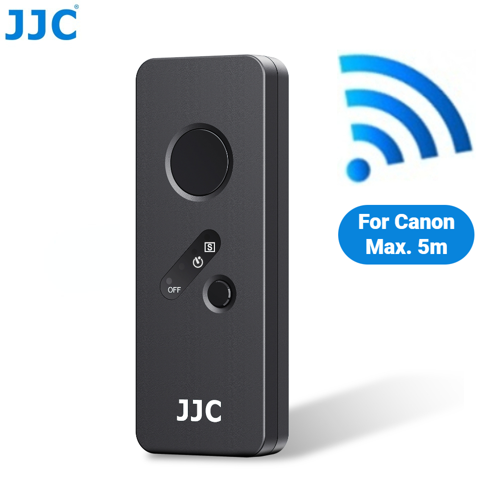 JJC IRC-C3 รีโมตกดชัตเตอร์ไร้สาย อินฟราเรด สําหรับกล้อง Canon EOS R7 R6 R5 R5C M6 M5 M3 M2 M 7D 6D 5