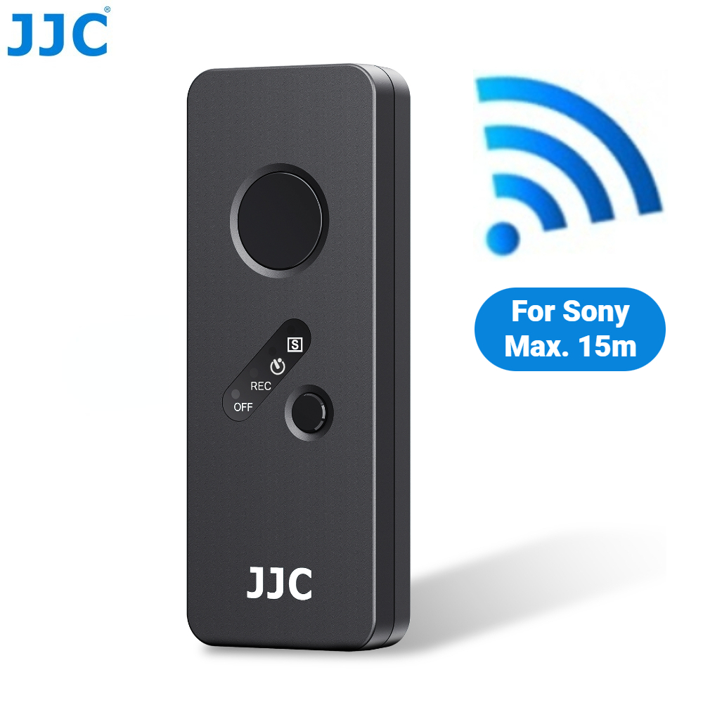 JJC IRC-S2 รีโมตกดชัตเตอร์ไร้สาย อินฟราเรด สําหรับกล้อง Sony a7R IV a7S III a7 II A7R4 A7M3 A7S3 A7R