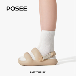 Posee 2023 2in1 Velcro RMAXPRO  38° รองเท้าแตะ พื้นนิ่ม ป้องกันการลื่น เหมาะกับใส่ในบ้าน แฟชั่นฤดูร้อน สําหรับผู้หญิง102107302W.