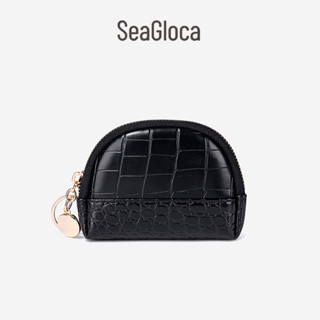 Seagloca กระเป๋าใส่เหรียญ หนัง PU สีพื้น น่ารัก No.1496