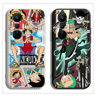 เคสโทรศัพท์มือถือแบบนิ่ม ผิวด้าน ลาย LUFFY สีดํา สําหรับ Infinix Hot 12 12i 11 11s 10 10s 10i 9 Play nfc 2021 2022 X682 X662 X675 X6812 X6817 X665