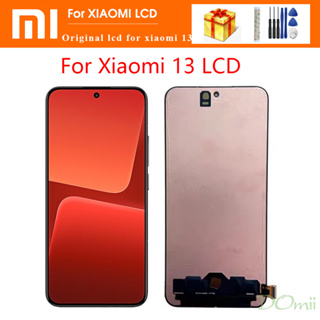 หน้าจอ LCD 6.36 นิ้ว สําหรับ Xiaomi 13 2211133แผงหน้าจอสัมผัส LCD แบบเปลี่ยน สําหรับ Xiaomi Mi 13  2211133หน้าจอ G