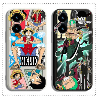 เคสโทรศัพท์มือถือแบบนิ่ม ลาย LUFFY สําหรับ VIVO Y22 Y22S Y77 Y76 Y72 Y52 Y35 Y31 Y51 Y53S Y50 Y30 Y30I Y55 Y75 Y91 Y95 Y91I Y91C Y1S 1820 1811 1816 V2124 4G 5G V2166BA