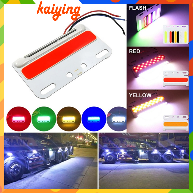 ไฟ Led 12V และ 24V กันน้ํา 12V และ 24V สําหรับติดด้านข้างรถบรรทุก