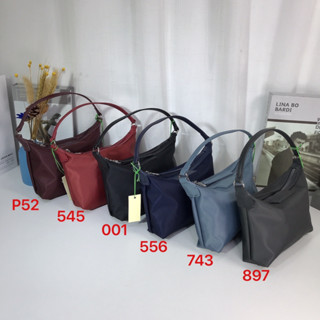 Longchamp L10039 กระเป๋าใต้วงแขน ผ้าไนล่อน กันน้ํา ความจุขนาดใหญ่