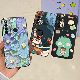 Tecno Camon 17 / Camon 17 Pro / Camon 17P เคส Tecno CG6 CG7 CG8 CH9n เคสโทรศัพท์ ซิลิโคนนิ่ม เนื้อแมตต์ สีดํา