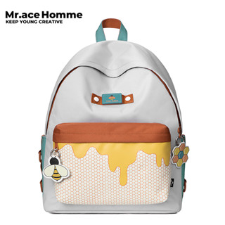 Mr. ace Homme Bee Series Bag กระเป๋าเป้สะพายหลัง กระเป๋านักเรียน กระเป๋าคอมพิวเตอร์ ความจุขนาดใหญ่ สําหรับผู้หญิง Backpack