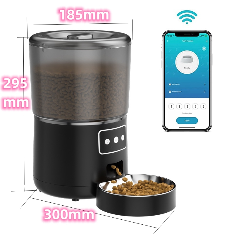 Oyes 4L Cat Smart Feeder App Remote Timed Quantitative Feeding Dog Smart automatic Pet Feeder