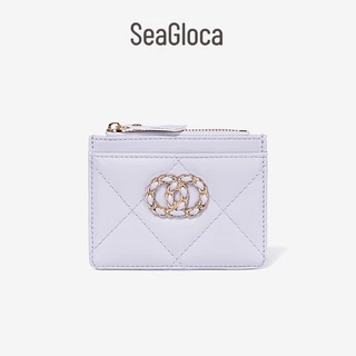 Seagloca กระเป๋าใส่เหรียญ หนัง PU สีแคนดี้ สําหรับผู้หญิง No.2322