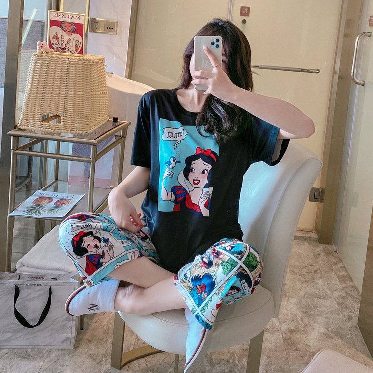 BL เสื้อนอนหรือชุดเซตนอน2ชิ้นแขนสั้นขายาวน่ารักๆลายการ์ตูนหวานๆ (สินค้าพร้อมส่ง)