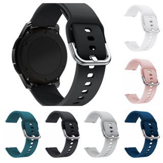 ใหม่ สายนาฬิกาข้อมือซิลิโคน แบบนิ่ม 42 มม. สําหรับ Garmin Forerunner 255 55 265 music venu SQ Smart watch Huawei watch 2 SE GT 2e Buds 3 pro WristStrap honor Magic Watch2