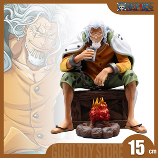 ฟิกเกอร์ One Piece Rayleigh Shanks Rayleigh Shanks สีเงิน ขนาด 15 ซม. พร้อมกล่องของขวัญ