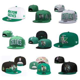 NBA Boston Celtics หมวกเสื้อกีฬากลางแจ้งแบบปรับได้