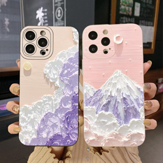 เคสโทรศัพท์มือถือ ขอบสี่เหลี่ยม ป้องกันเต็มเครื่อง ลายภาพวาดสีน้ํามัน รูปดอกไม้ สําหรับ Infinix Hot 12i 10S 11 10 Play 11S 10i Smart 6 HD X6511 X657B X6512 Note 12 G96