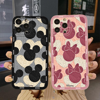 เคสโทรศัพท์มือถือ ขอบสี่เหลี่ยม แบบเต็ม ลายมิกกี้ มินนี่เมาส์ สําหรับ Infinix Hot 20S 20i 30i 9 30 20 Play Smart 6 Plus X6823 Zero 5G 2023