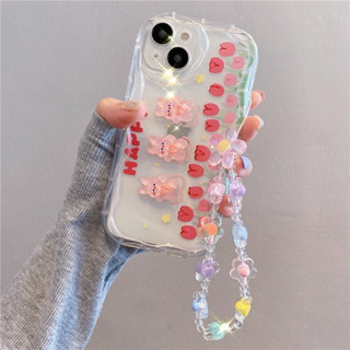 เคสโทรศัพท์มือถือ แบบใส กันลื่น ลายกระต่ายนําโชคน่ารัก และตลก หรูหรา สําหรับ vivo y76 y77 vivo s1 y52 5g v20 pro v23e 4g v23e 5g y75 4g v23 5g