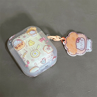 เคสหูฟังบลูทูธไร้สาย ลายสับปะรด สําหรับ Apple Air Pods รุ่น 1 2 3 Pro