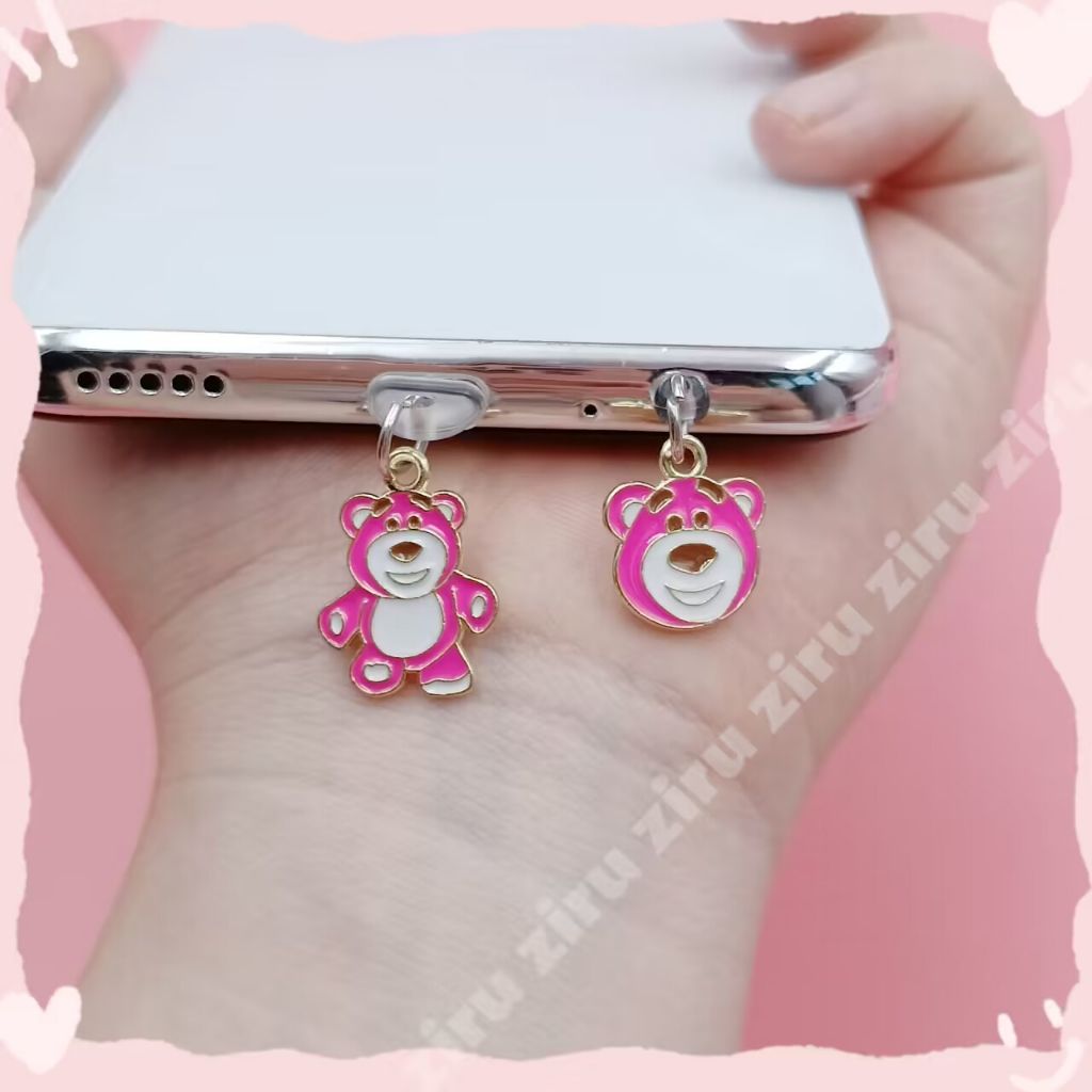 จี้ห้อยโทรศัพท์มือถือ ป้องกันฝุ่น ลายการ์ตูน Disney Winnie Piggy Jay Phablet เหมาะกับของขวัญวันเกิด สําหรับผู้ชาย และผู้หญิง - รูปที่ 2