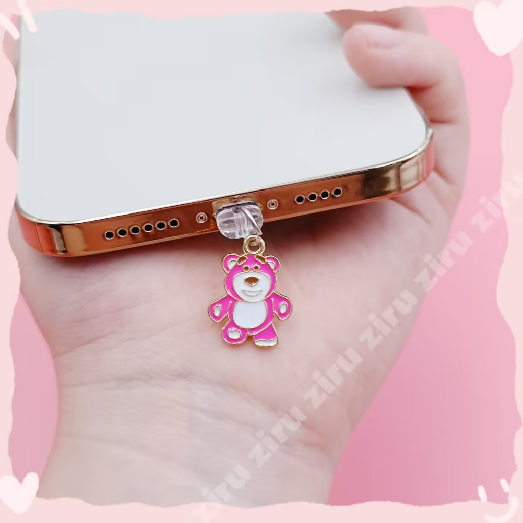 จี้ห้อยโทรศัพท์มือถือ ป้องกันฝุ่น ลายการ์ตูน Disney Winnie Piggy Jay Phablet เหมาะกับของขวัญวันเกิด สําหรับผู้ชาย และผู้หญิง - รูปที่ 5