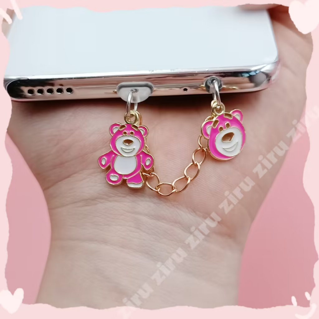 จี้ห้อยโทรศัพท์มือถือ ป้องกันฝุ่น ลายการ์ตูน Disney Winnie Piggy Jay Phablet เหมาะกับของขวัญวันเกิด สําหรับผู้ชาย และผู้หญิง - รูปที่ 6